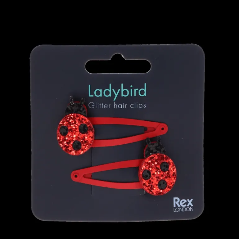Barrettes à cheveux pailletées Ladybird (lot de 2)