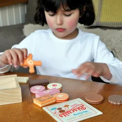 Biscuits Traditionnels en Bois pour Le Goûter