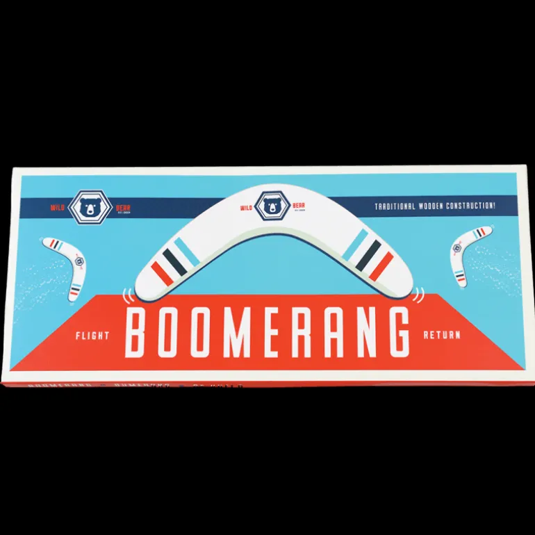 Boomerang en Bois Wild Bear