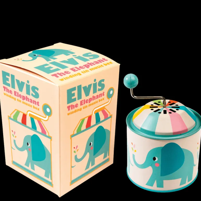 Boîte à Musique Elvis the Elephant