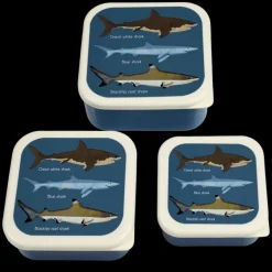 Boîtes à Collation Sharks (Ensemble de 3)