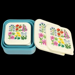 Boîtes à Collation Wild Flowers (Ensemble de 3)