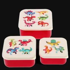 Boîtes à goûter (lot de 3) - Bébé Dinos