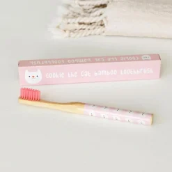 Brosse à Dents en Bambou pour Enfants Cookie the Cat