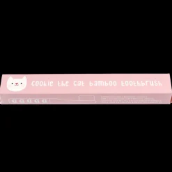 Brosse à Dents en Bambou pour Enfants Cookie the Cat
