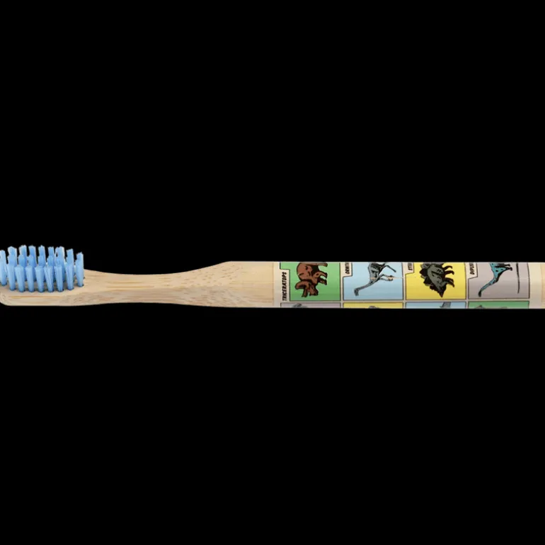 Brosse à Dents en Bambou pour Enfants Prehistoric Land