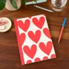 Carnet A5 - Coeurs