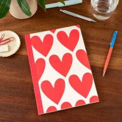 Carnet A5 - Coeurs