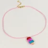 Collier à Paillettes Bâtonnet Glacé