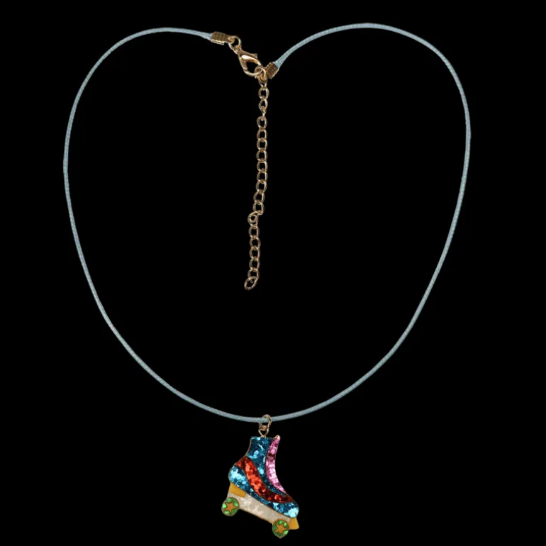 Collier à Paillettes Patin à Roulettes