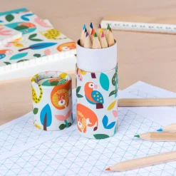 Crayons à Colorier Wild Wonders (Ensemble de 12)