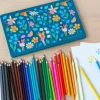 36 Crayons de Coloriage Dans Une Boîte Fairies in the Garden