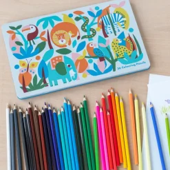36 Crayons de Coloriage en Boite Wild Wonders