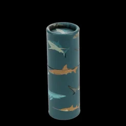 Crayons de Couleur Requins en Tube (Lot de 12)