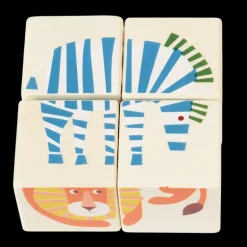 Cubes de Puzzle en Bois Wild Wonders