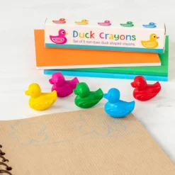 Ensemble de 5 Crayons Canard