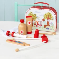 Ensemble de Jeu de Docteur en Bois Woodland Friends