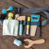 Ensemble de jeu outils en bois et ceinture à outils