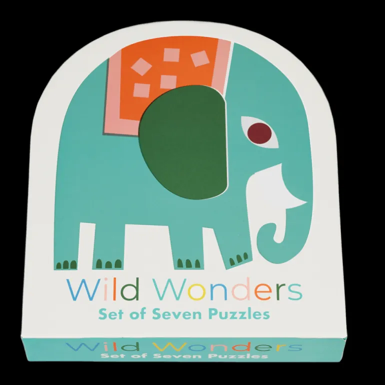 Ensemble de Sept Puzzles Wild Wonders