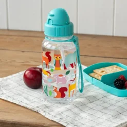 Gourde Enfant avec Paille 500ml - Woodland