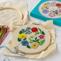 Kit de broderie - Fleurs Sauvages