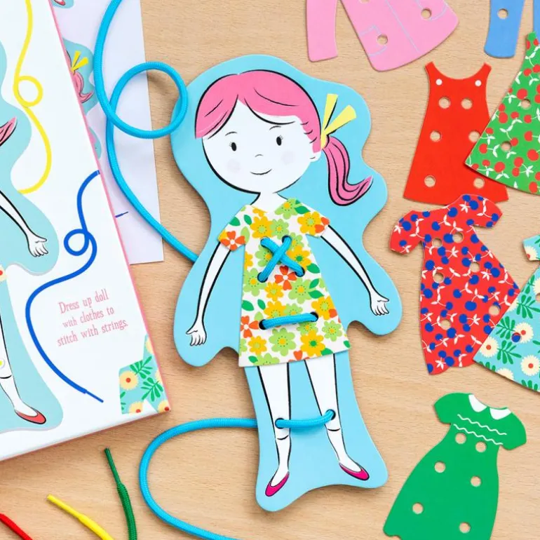 Kit d'Habillement Poupee pour Apprendre à Coudre