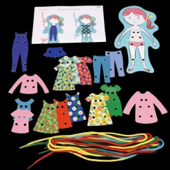 Kit d'Habillement Poupee pour Apprendre à Coudre