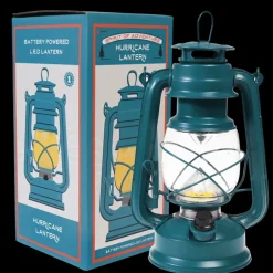 Lanterne Tempête Led Bleu Pétrole Spirit Of Adventure