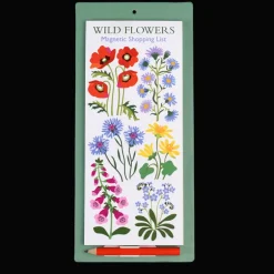 Liste de Courses Magnétique Wild Flowers