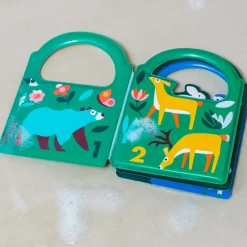 Livre de bain aux couleurs changeantes - Woodland