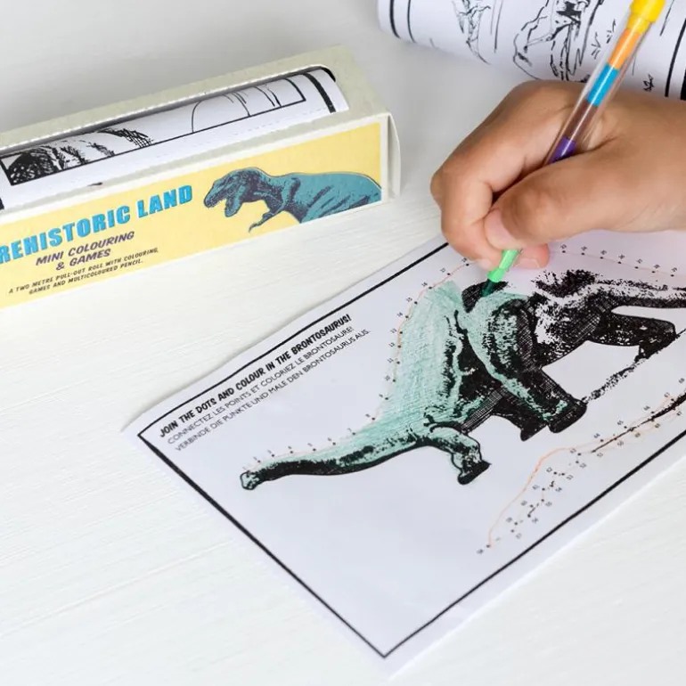 Mini Jeux et Coloriage Prehistoric Land