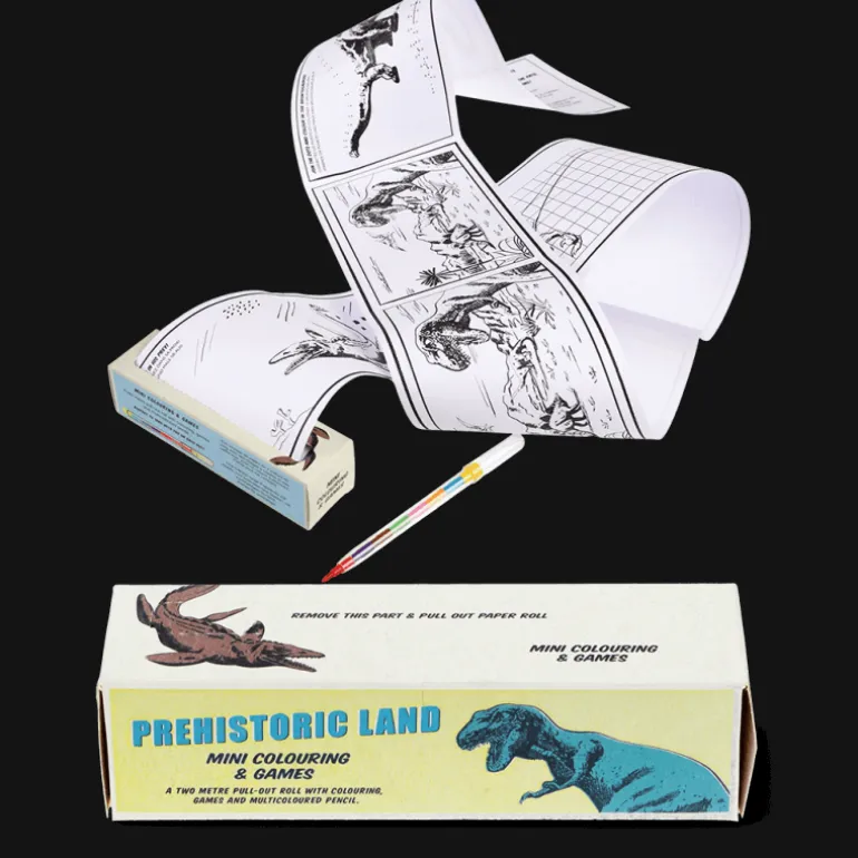 Mini Jeux et Coloriage Prehistoric Land