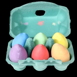 Oeufs à La Craie Six Couleurs