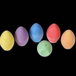 Oeufs à La Craie Six Couleurs