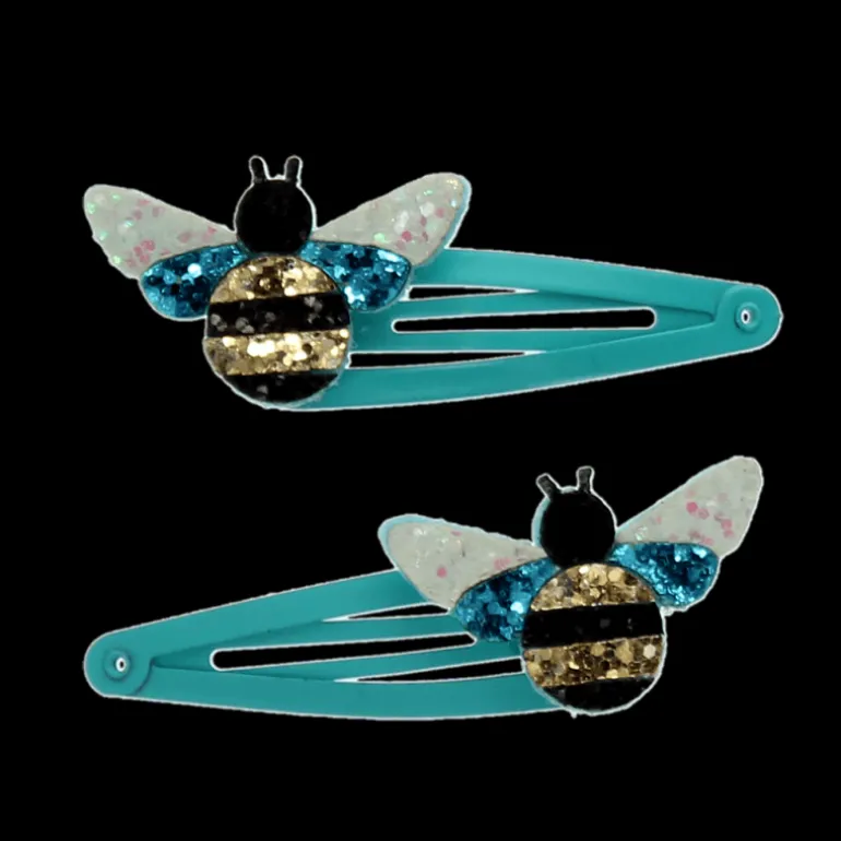 Pinces à cheveux à paillettes Bumblebee (lot de 2)