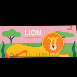 Règle en Bois Lion