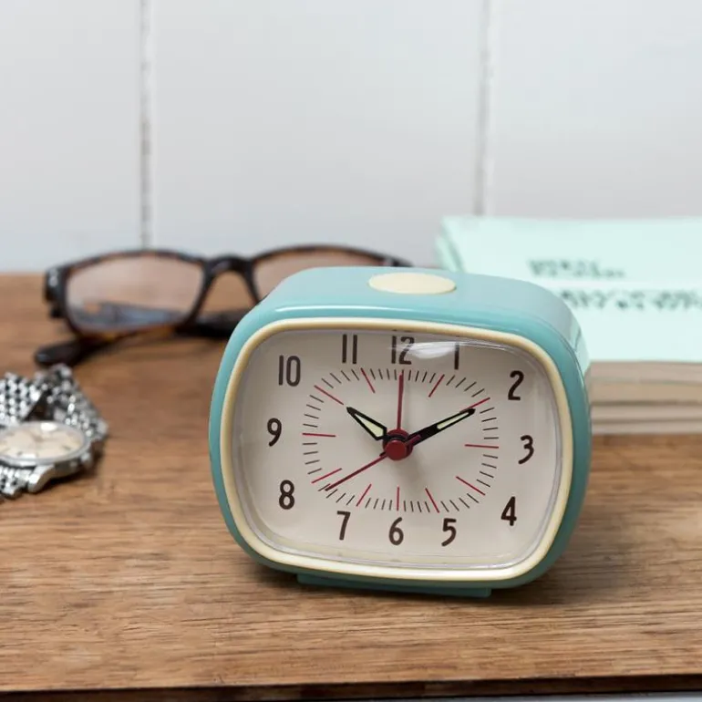 Réveil Retro Bleu