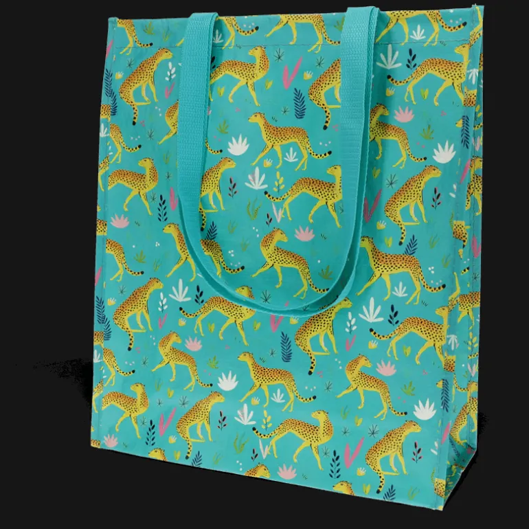 Sac de Courses Recyclé Cheetah