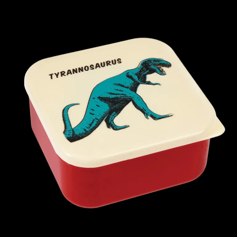 Set de 3 Boîtes à Goûter Prehistoric Land