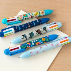 Stylo Six Couleurs Sharks