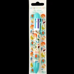 Stylo Six Couleurs Wild Wonders