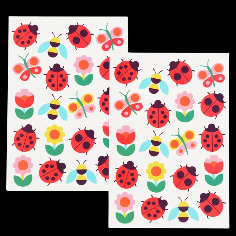 Tatouages temporaires - Coccinelle