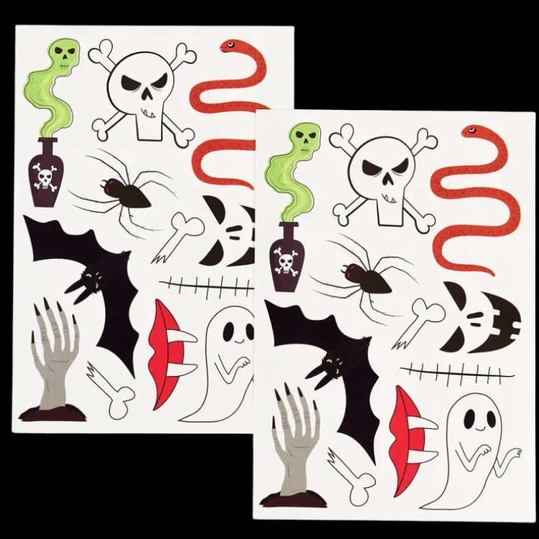 Tatouages temporaires - Effrayant