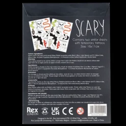 Tatouages temporaires - Effrayant