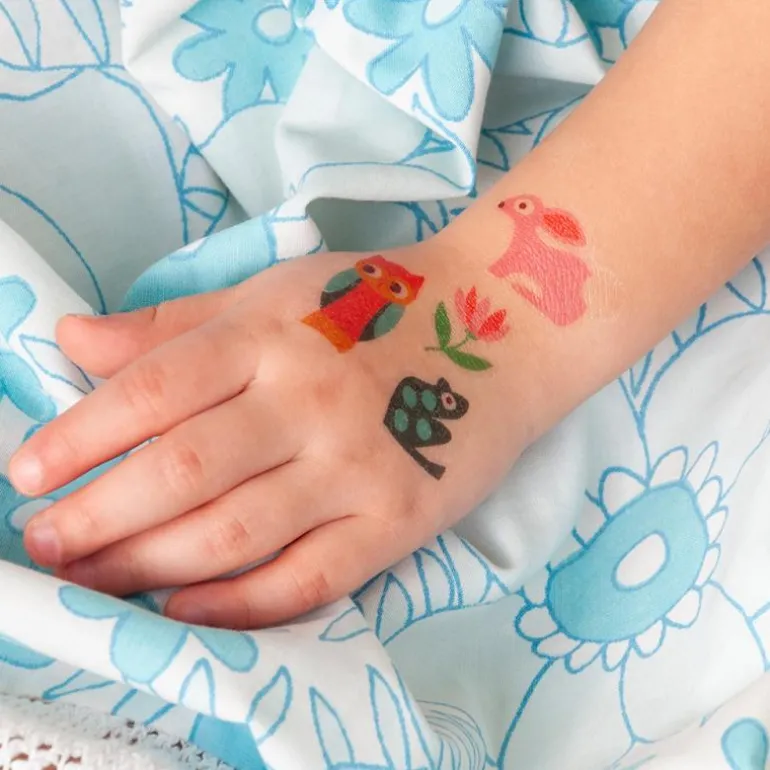 Tatouages temporaires - Woodland