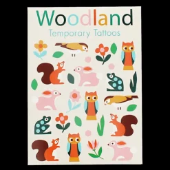Tatouages temporaires - Woodland
