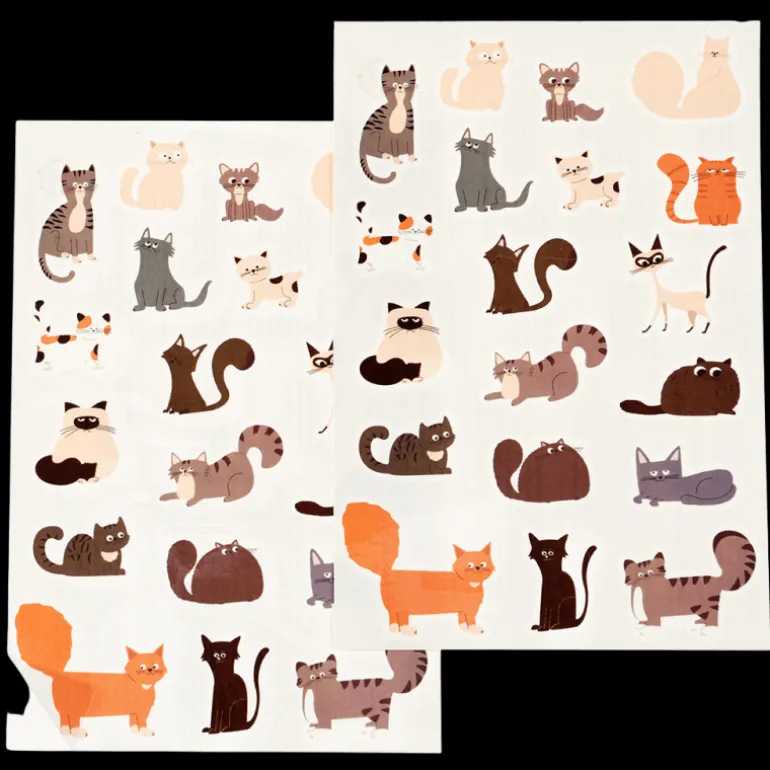 Tatouages Temporaires Nine Lives (2 Feuilles)