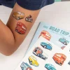 Tatouages Temporaires Road Trip (2 Feuilles)