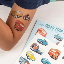 Tatouages Temporaires Road Trip (2 Feuilles)