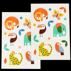Tatouages Temporaires Wild Wonders (2 Feuilles)